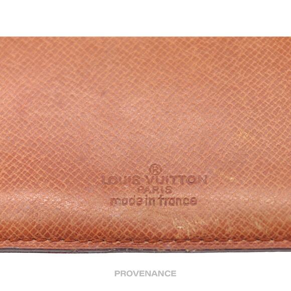 🔴 Louis Vuitton Card Holder Wallet - Monogram Small "f" - Picture 6 of 6